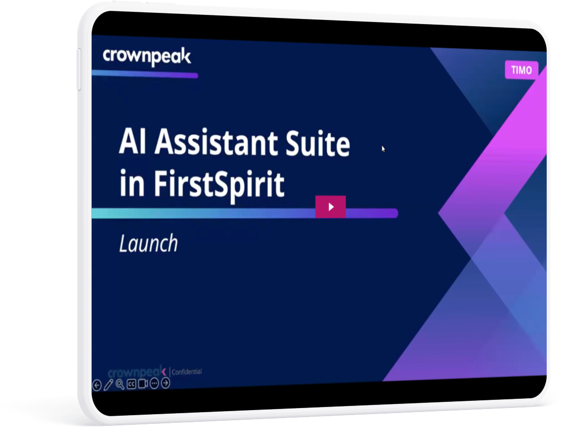 AI Assistant Suite Launch Webinar